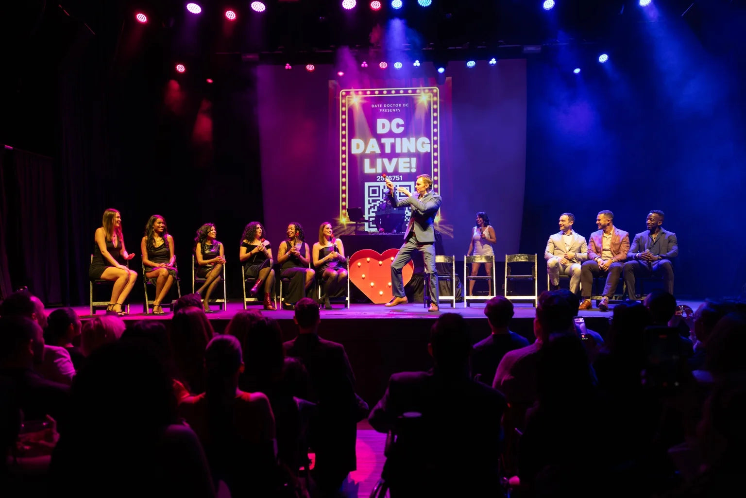 DC Dating Live on stage at Howard Theatre
